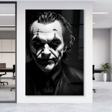 Joker Batman Creative Wandbild Leinwandbild , Acrylglas + Aluminium , Poster Deco
