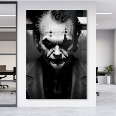 Wandbild Leinwandbild Joker Batman Creative , Poster , Acrylglas + Aluminium