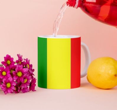 Mali Tasse Flagge Pot Kaffeetasse National Becher Kaffee Cup Büro Tee