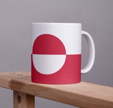 Grönland Tasse Flagge Pot Kaffeetasse National Becher Kaffee Cup Büro Tee