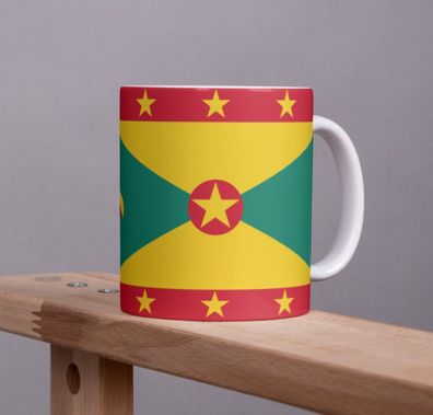 Grenada Tasse Flagge Pot Kaffeetasse National Becher Kaffee Cup Büro Tee
