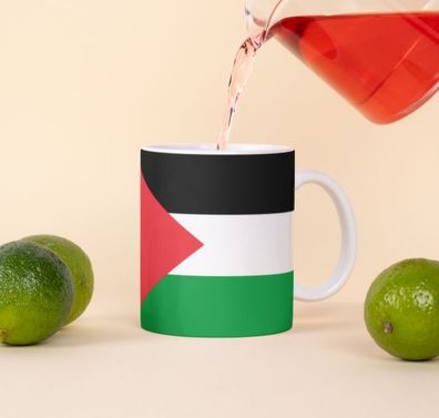 Palästina Tasse Flagge Pot Kaffeetasse National Becher Kaffee Büro Coffeecup Tee