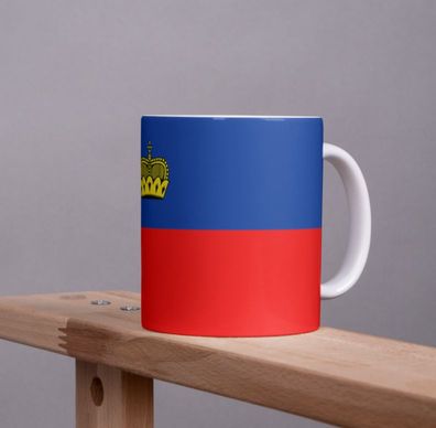 Liechtenstein Kaffeetasse Flagge Pot Kaffee Tasse LI Becher Coffeecup Büro Tee