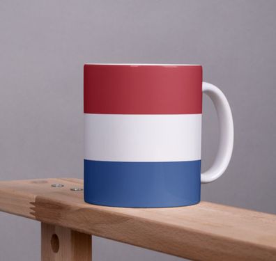 Niederlande Kaffeetasse Holland Flagge Pot Kaffee Tasse Becher NL Coffeecup Büro