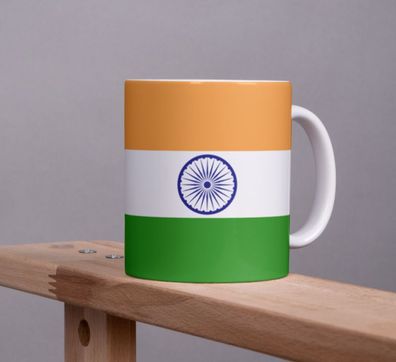 Indien Kaffeetasse Pot Flagge Kaffee Tasse Becher IN Coffeecup Büro Tee