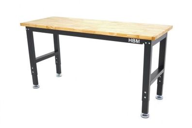 Massiver Tisch - höhenverstellbare Werkbank Länge 1,52 m - TOP Qualität - Neu !!