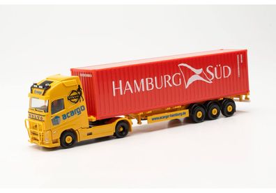 Herpa 316347 | Volvo FH Gl. XL 2020 | Container-Sattelzug | Acargo/ HH Süd | 1:87