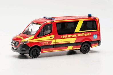 Herpa 097345 | MB Sprinter ´18 Bus Flachdach | Branddirektion Stuttgart | 1:87