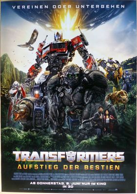 Transformers 7: Aufstieg der Bestien - Original Kinoplakat A0 - Filmposter