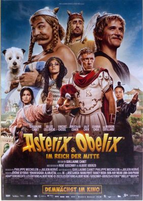 Asterix & Obelix im Reich der Mitte - Original Kinoplakat A0 - G. Canet - Filmposter