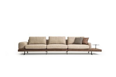 Sofa 5 Sitzer Luxus Polstersofa Neu Design Textil Wohnzimmer Modern