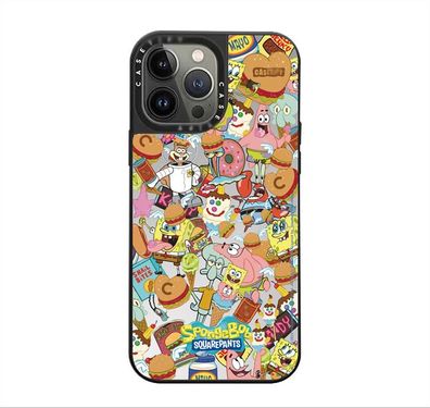 SpongeBob Hülle Patrick Star Merch Handyhülle Schutzhülle für Apple iPhone 7-14