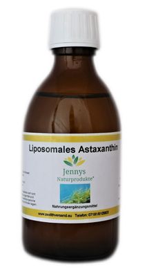 Liposomales Astaxanthin 250 ml - ohne Gentechnik