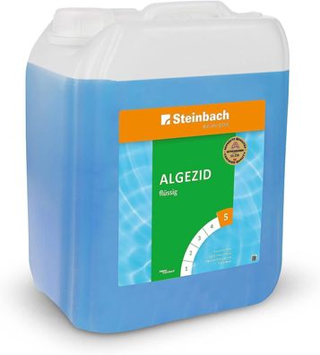 Steinbach Algezid Algenbekämpfungsmittel Poolpflege Langzeitwirkung Flüssig 5 L