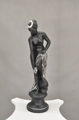 Frauenfigur Frauenstatue Skulptur Frauenbüste Handbemalt Vintage Stil Jugendstil Neu