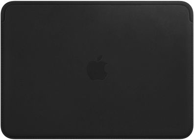 Apple Schutzhülle MacBook12 Zoll Lederhülle Laptop Hülle Notebookhülle schwarz