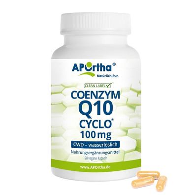 Aportha Coenzym Q10 CWD 100 mg - 120 veg. Kapseln-wasserlöslich