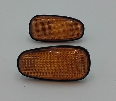 Satz Seitenblinker orange gelb passend für Opel Astra G
