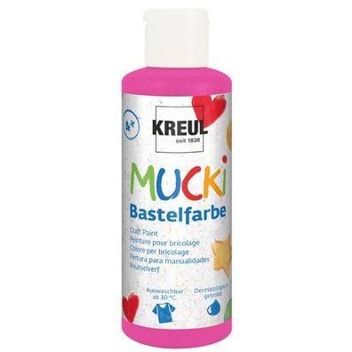 Kreul Mucki Bastelfarbe pink 80 ml