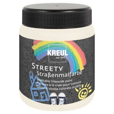 Kreul Streety Straßenmalfarbe wolkenweiß 200 ml