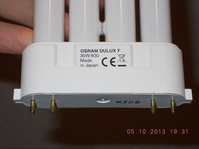 OSRAM DULUX F 36W/830 Made in Japan CE warm-weiss 3000 K Kelvin