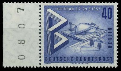 BERLIN 1957 Nr 162 postfrisch SRA X62D712