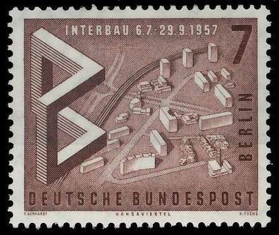 BERLIN 1957 Nr 160 postfrisch S264086