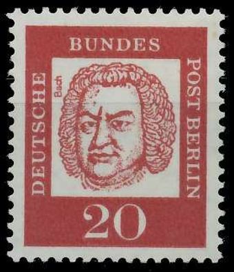 BERLIN DS BED. Deutsche Nr 204 postfrisch S26EABE