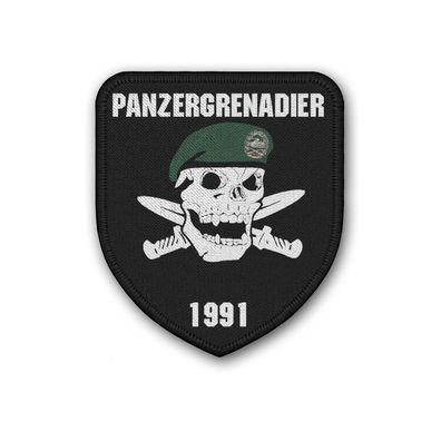 Patch Panzergrenadier 1991 Abzeichen Bundeswehr Ausbildung Lehrgang #38602