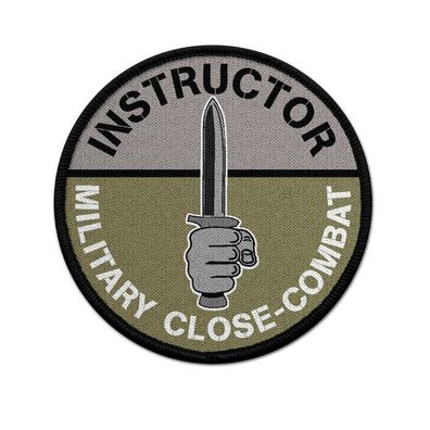 Patch Instructor Military close-combat Lehrer militärischer Nahkampf #40063
