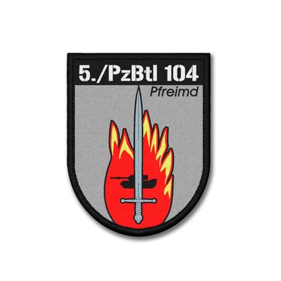 Patch 5 PzBtl 104 Pfreimd Panzer Kompanie Bundeswehr Wappen Emblem #39059