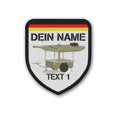 Patch Feldküche mit deinem Namen Wunschtext personalisiert Bundeswehr #40186
