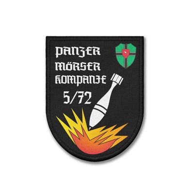 Patch 5 Panzer Mörser Kompanie 72 Achtung Aufschlag! Bundeswehr PzGrenBtl #40304