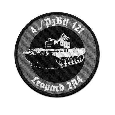 Patch 4 PzBtl 121 Leopard 2A4 Panzerbataillon Bundeswehr Kompanie Zug #40506