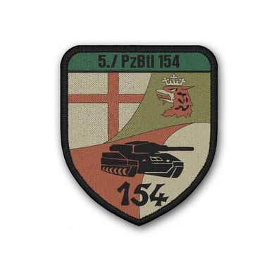 Patch 5 PzBtl 154 Westerburg Bundeswehr BW Einheit Emblem Heer Kompanie #41298