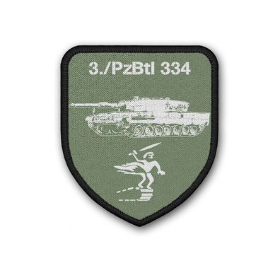 Patch 3 PzBtl 334 Scheuen Celle Kettengeist Panzer Leopard 2A6 #41332