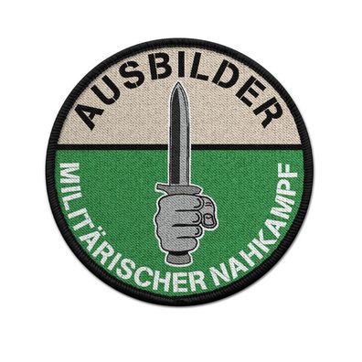 Patch Instructor Military close-combat Ausbilder Bundeswehr Lehrer #41335