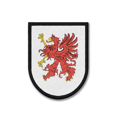 Patch Wappen Emblem Pommern Heimat Greif Stettin #41407