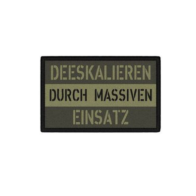 Patch Deeskalieren durch massiven Einsatz Bundeswehr Polizei Auftrag #40754