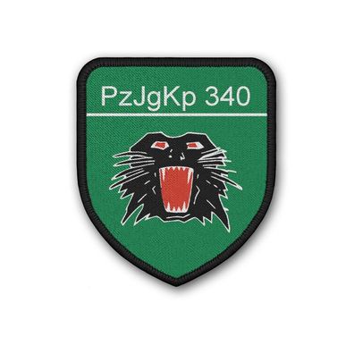 Patch PzJgKp 340 Panzerjägerkompanie Panzer Jäger Kompanie Wappen #41518