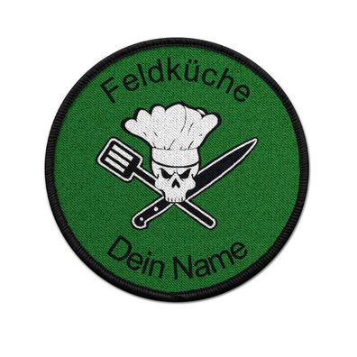 Patch personalisierbar Feldküche Feldkoch Feld Koch Küche Versorgung #41615