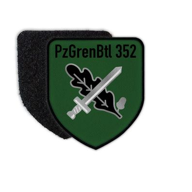 Patch 75x65 PzGrenBtl 352 Panzergrenadier Dran Drauf Drüber SPZ Marder #34758
