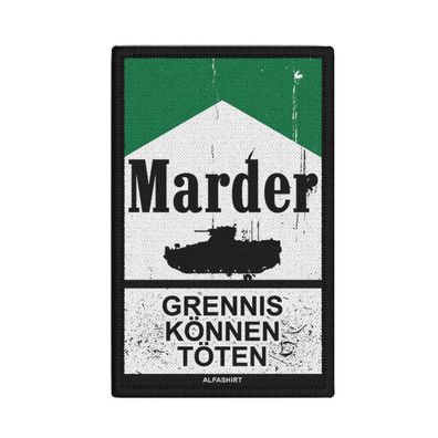 SPz Marder Zigaretten Packung Panzergrenadier Grennis Aufnäher #36747