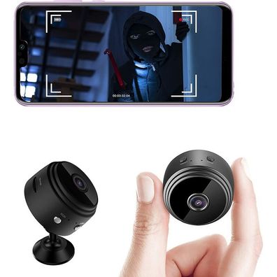 Mini Wireless Spy Camera HD 1080P Spy WiFi ßberwachungskamera
