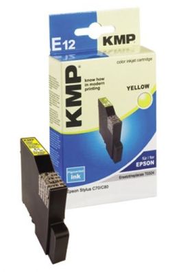 KMP E12 komp. zu T032440 für Epson Stylus C70/ C80 yellow