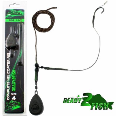 Magic Baits Ready to Fish Complete Helicopter Rig Zielfische Karpfenmontage (Gr. 4)