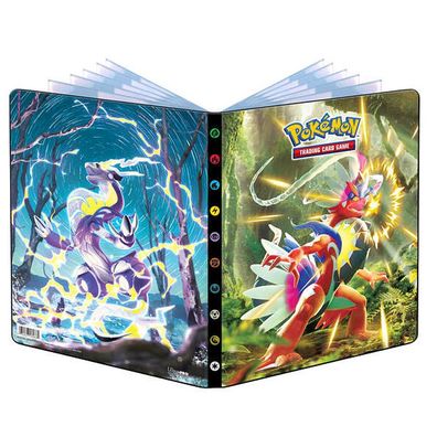 Sammel-Album A4 für 252 Karten | Pokemon | Miraidon und Koraidon