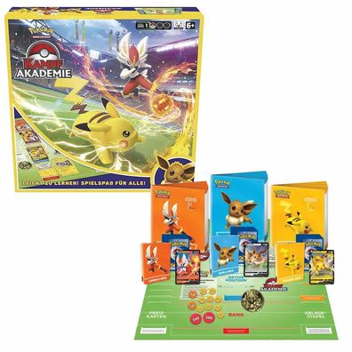 Kampf-Akademie Box 2022 | Pokemon Sammel-Karten 3 Decks deutsch