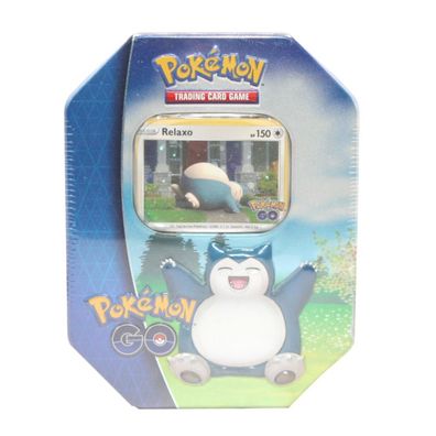 GO Tin-Box Relaxo | Pokemon | Sammel-Karten | Edition deutsch