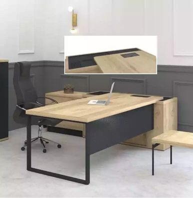 Büro Einrichtung Schreibtisch Designer Büromöbel Cheftische Luxus Möbel